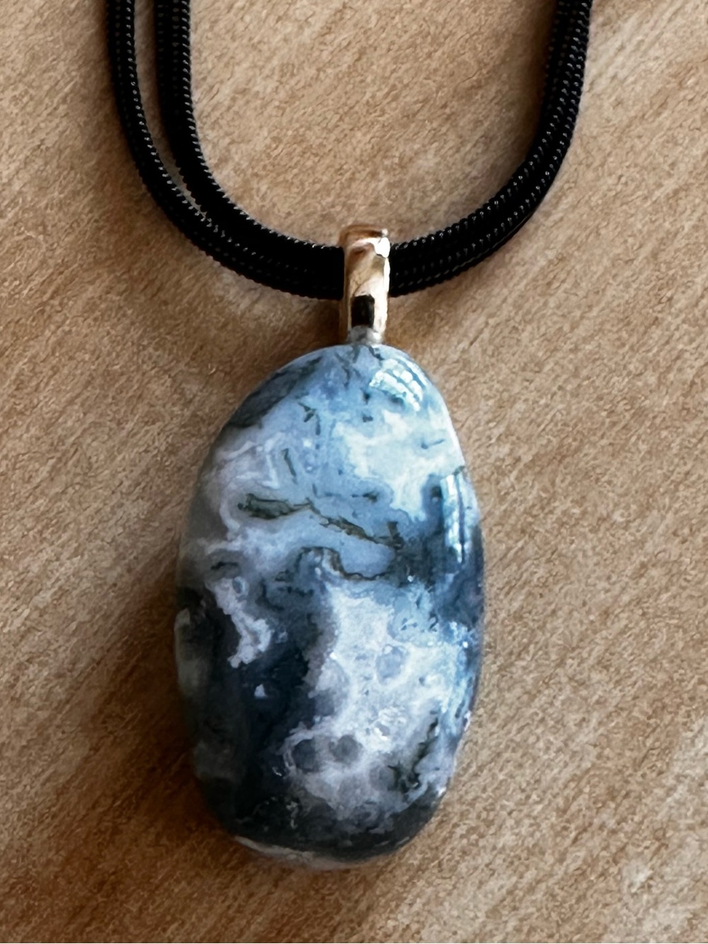 Hand crafted Ocean Jasper Pendant Necklace
